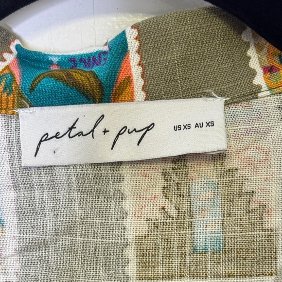 NWOT Petal + Pup Everlee Postcard Print Romper– Size XS - Picture 2 of 11